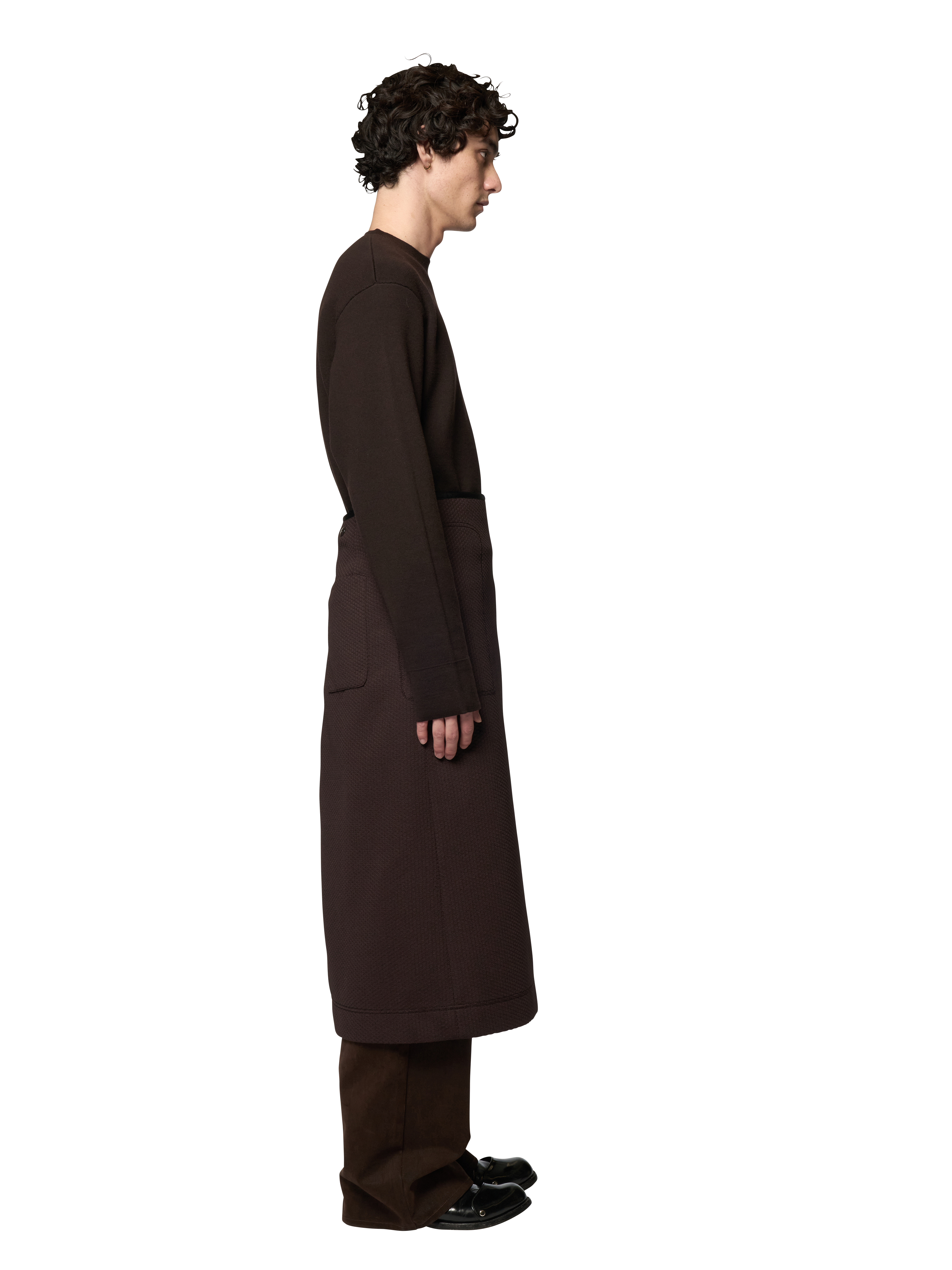 LONG SKIRT / BLISTER JACQUARD