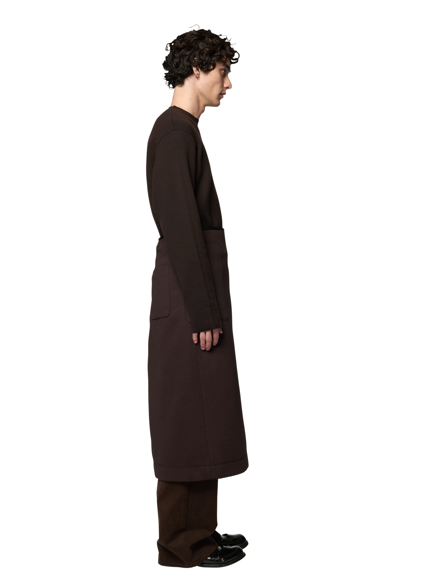 LONG SKIRT / BLISTER JACQUARD