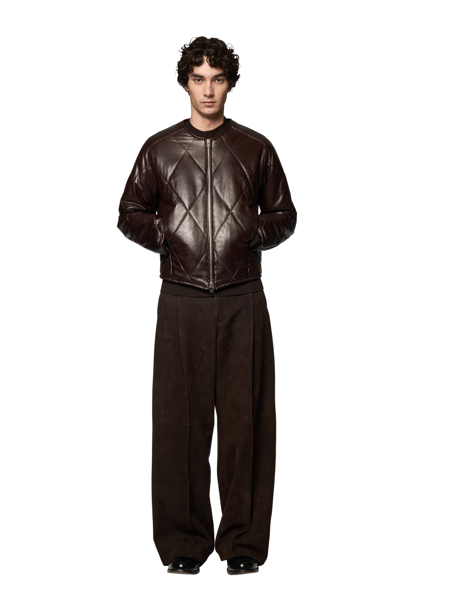 VITO BLOUSON / LAMB SKIN + QUILTING