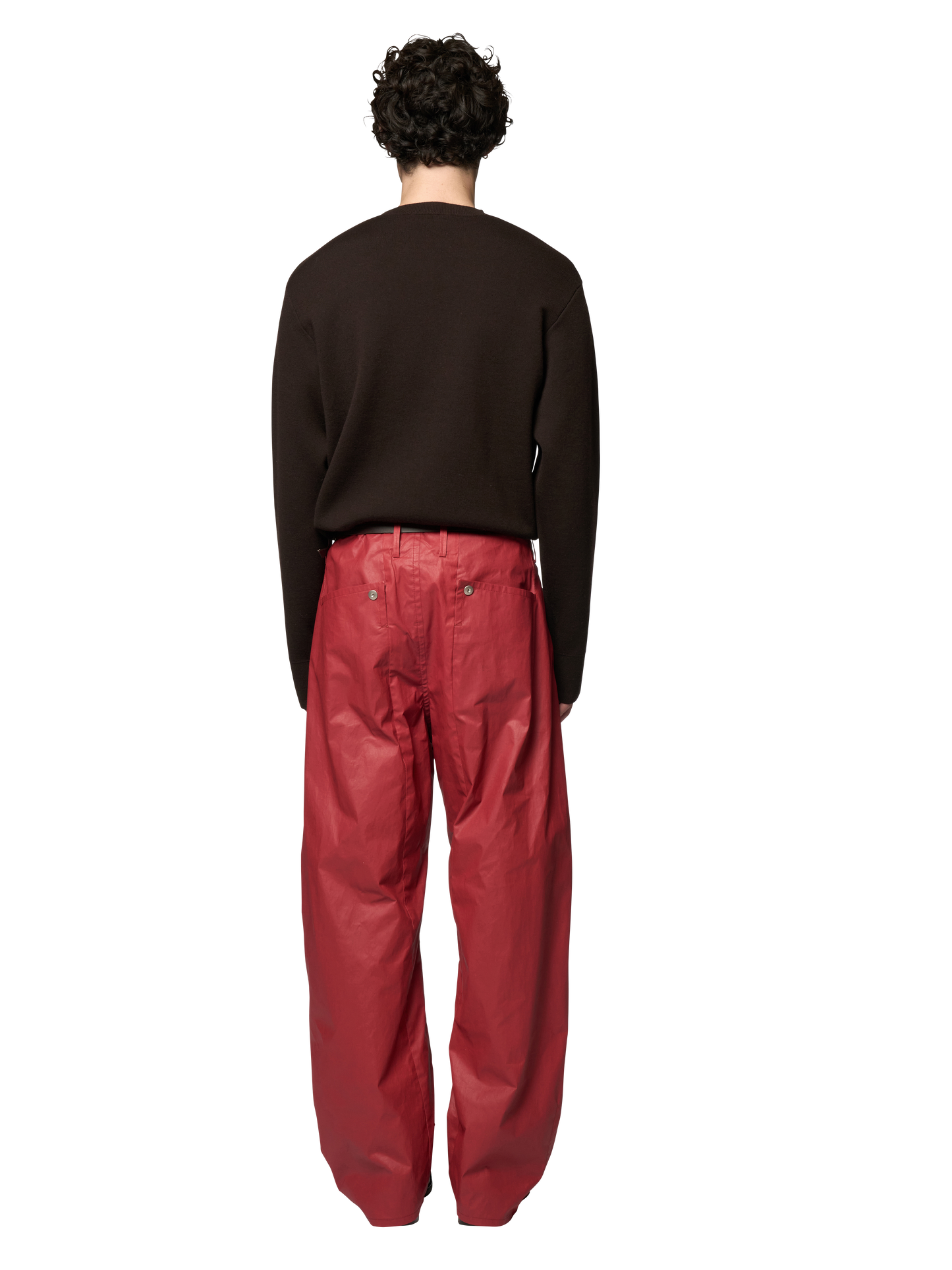 PINA TROUSERS / COATED CANVAS
