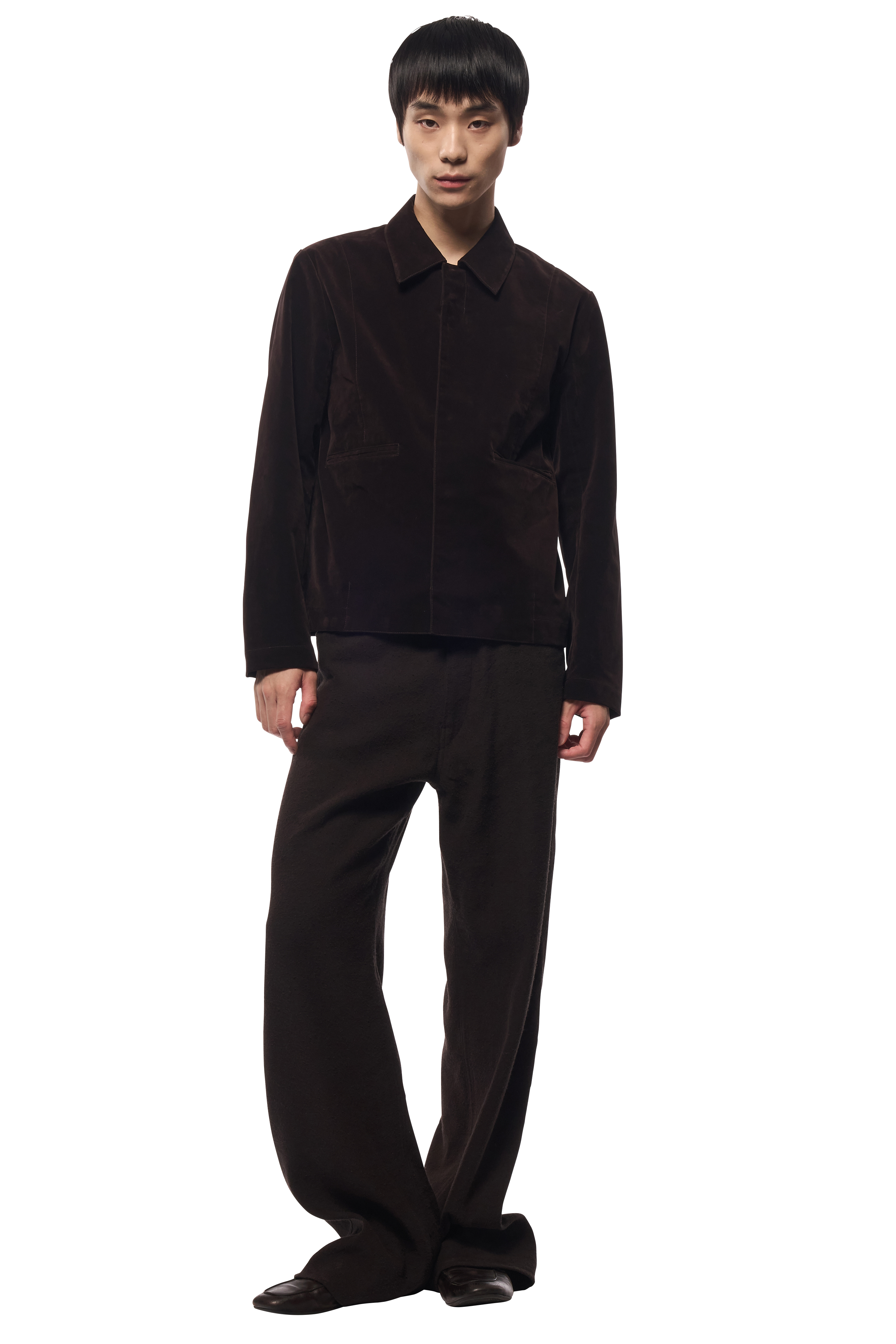 FRANCIS BLOUSON / FLOCKED DENIM