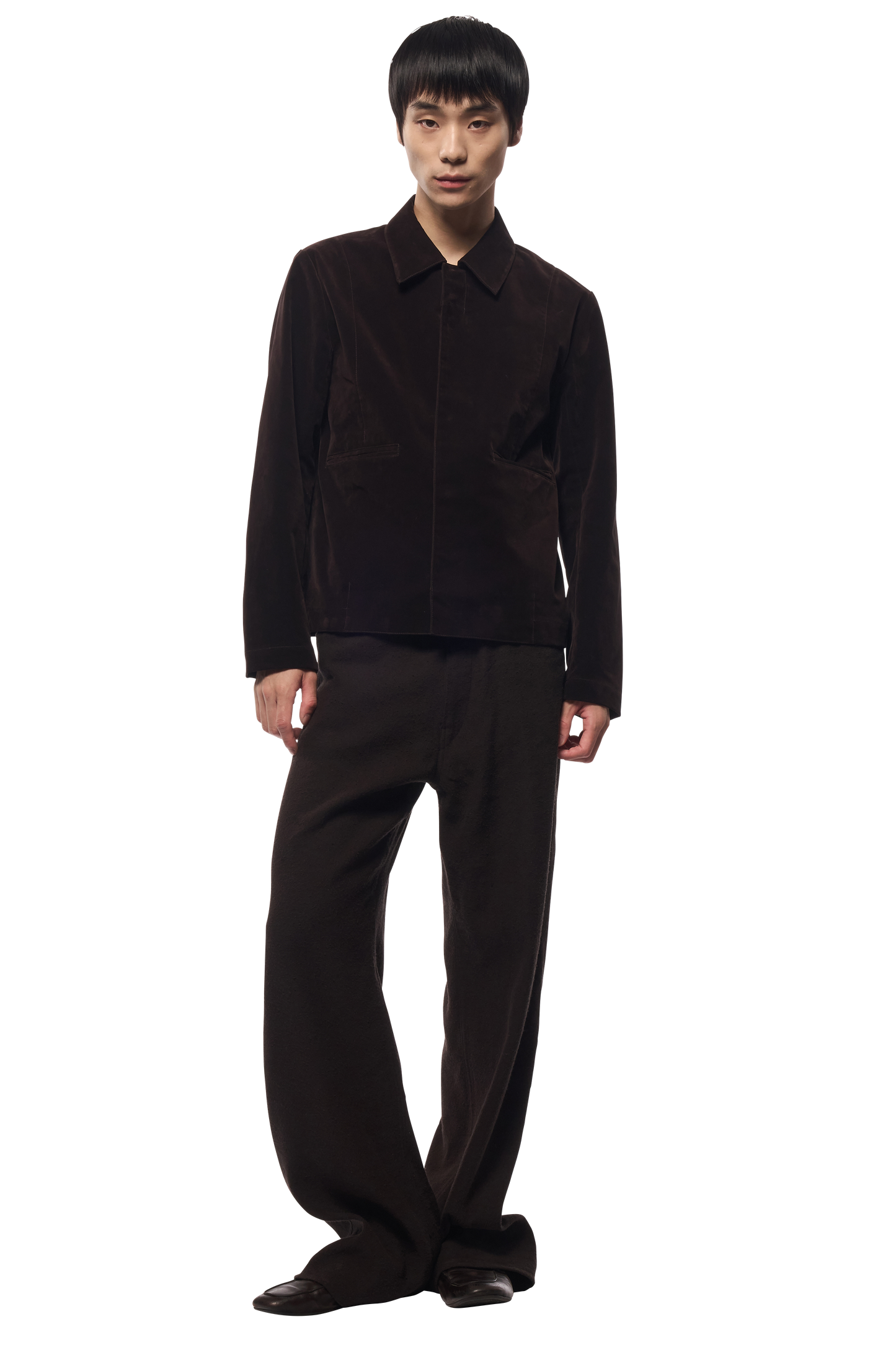 FRANCIS BLOUSON / FLOCKED DENIM