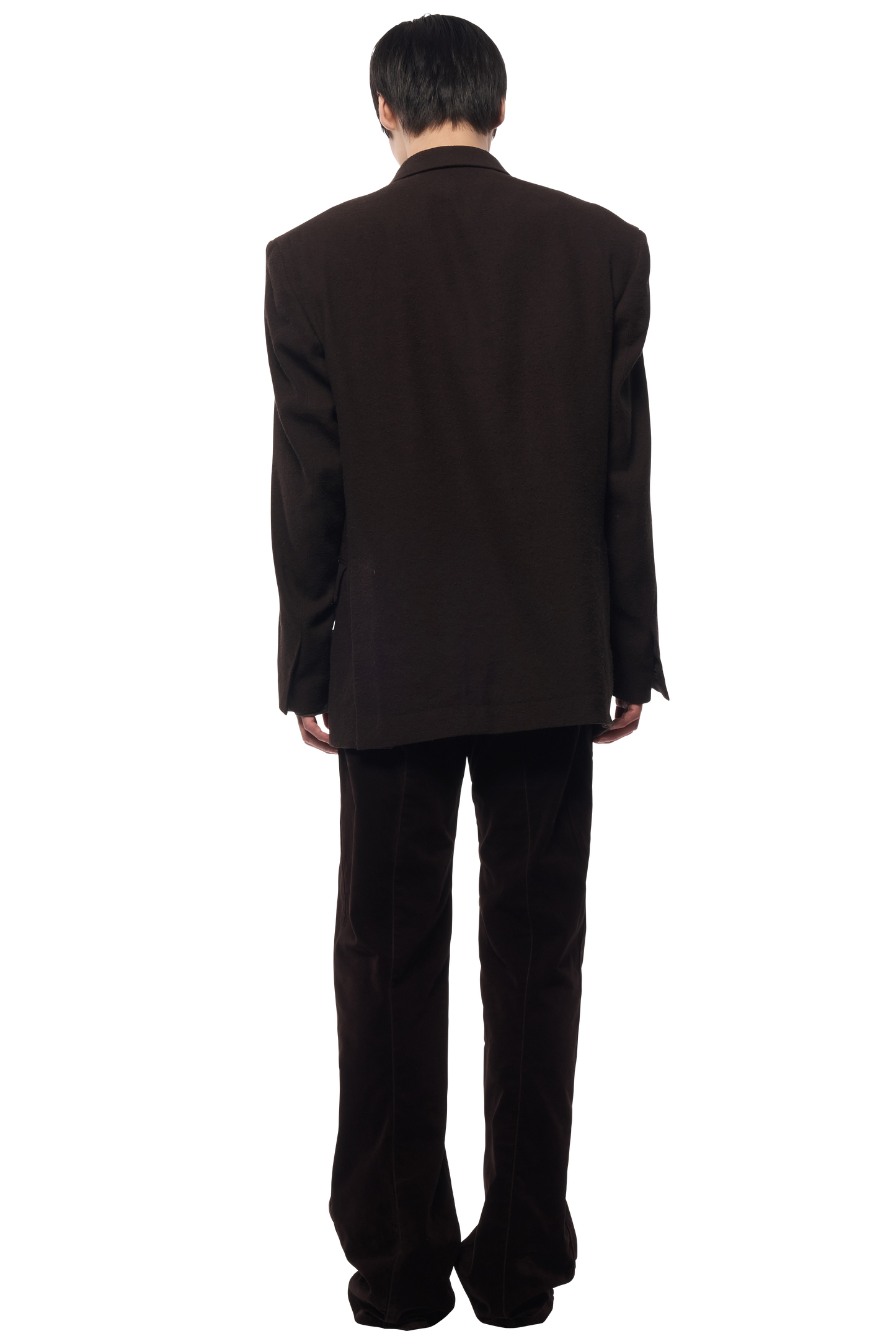 DOUBLE TAILORED JACKET / SILK LINEN