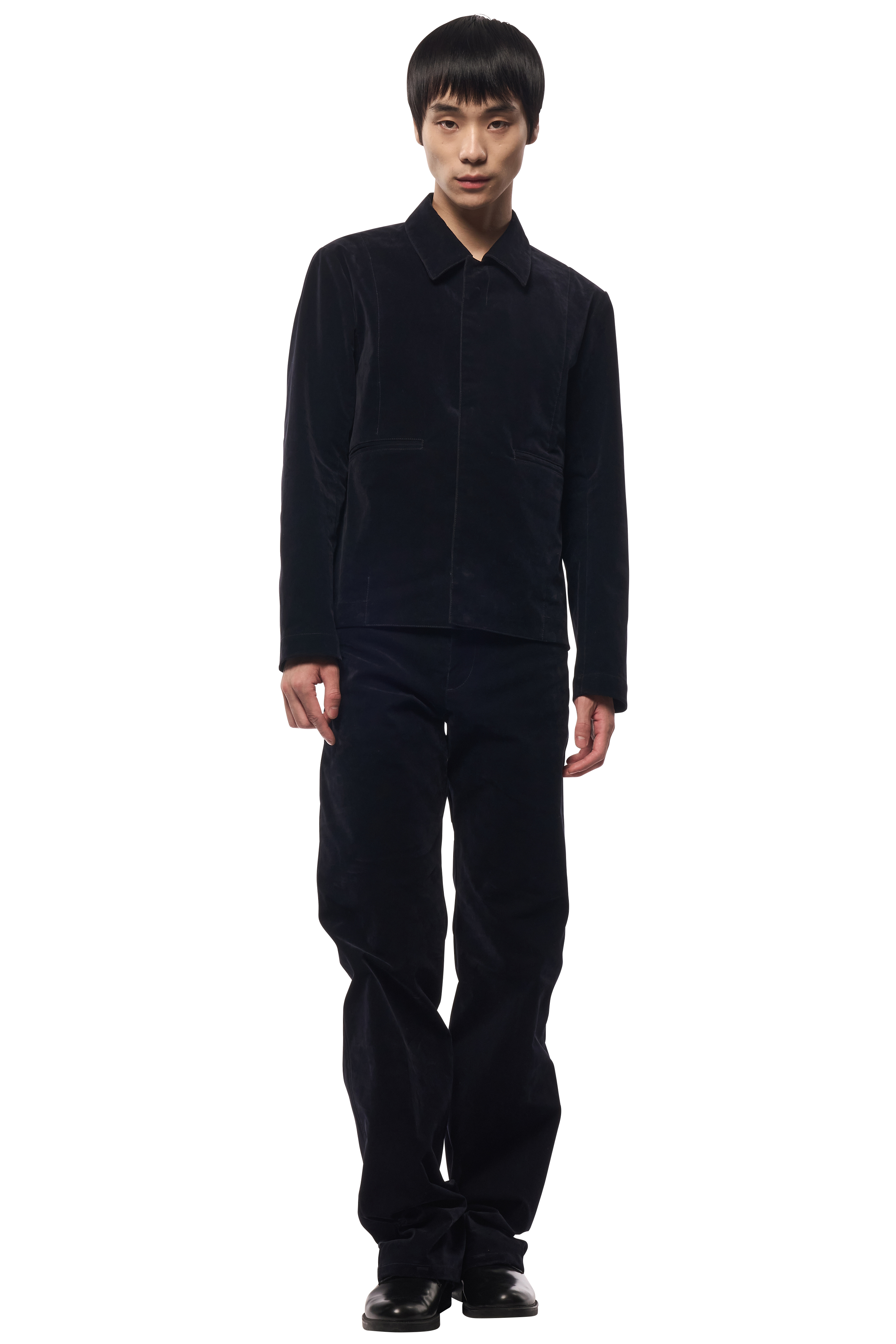 FRANCIS BLOUSON / FLOCKED DENIM