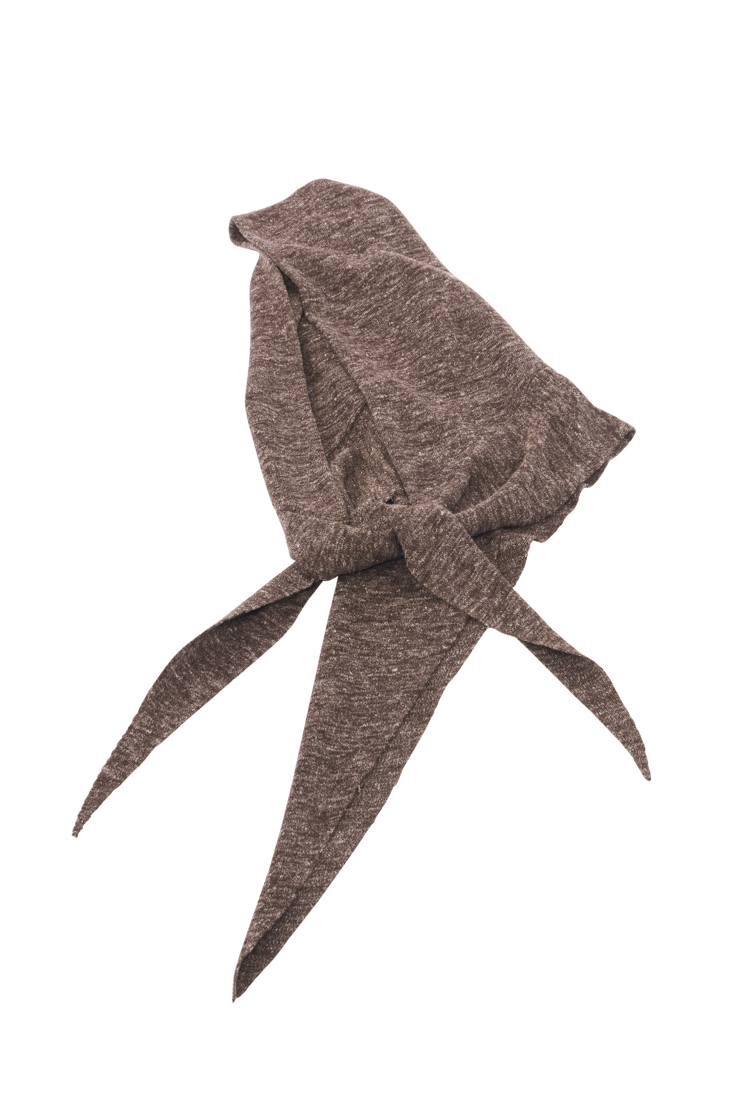 HOODED CRAVAT / HEMP BLEND