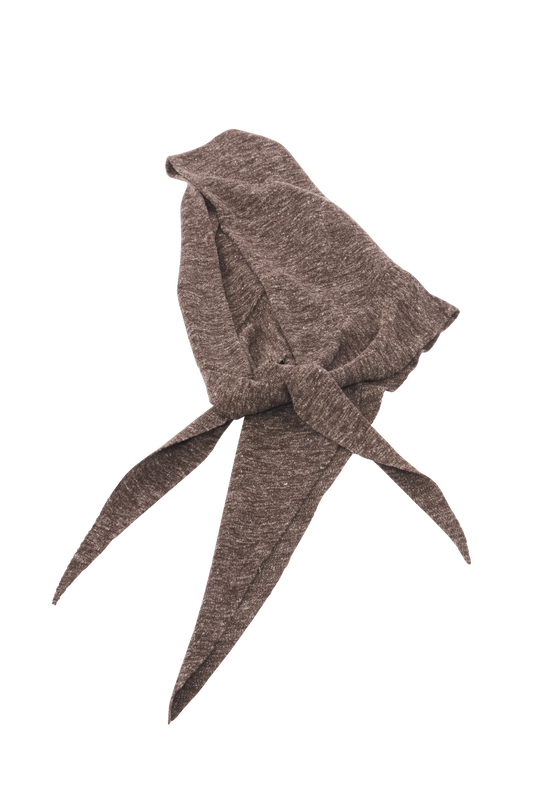 HOODED CRAVAT / HEMP BLEND