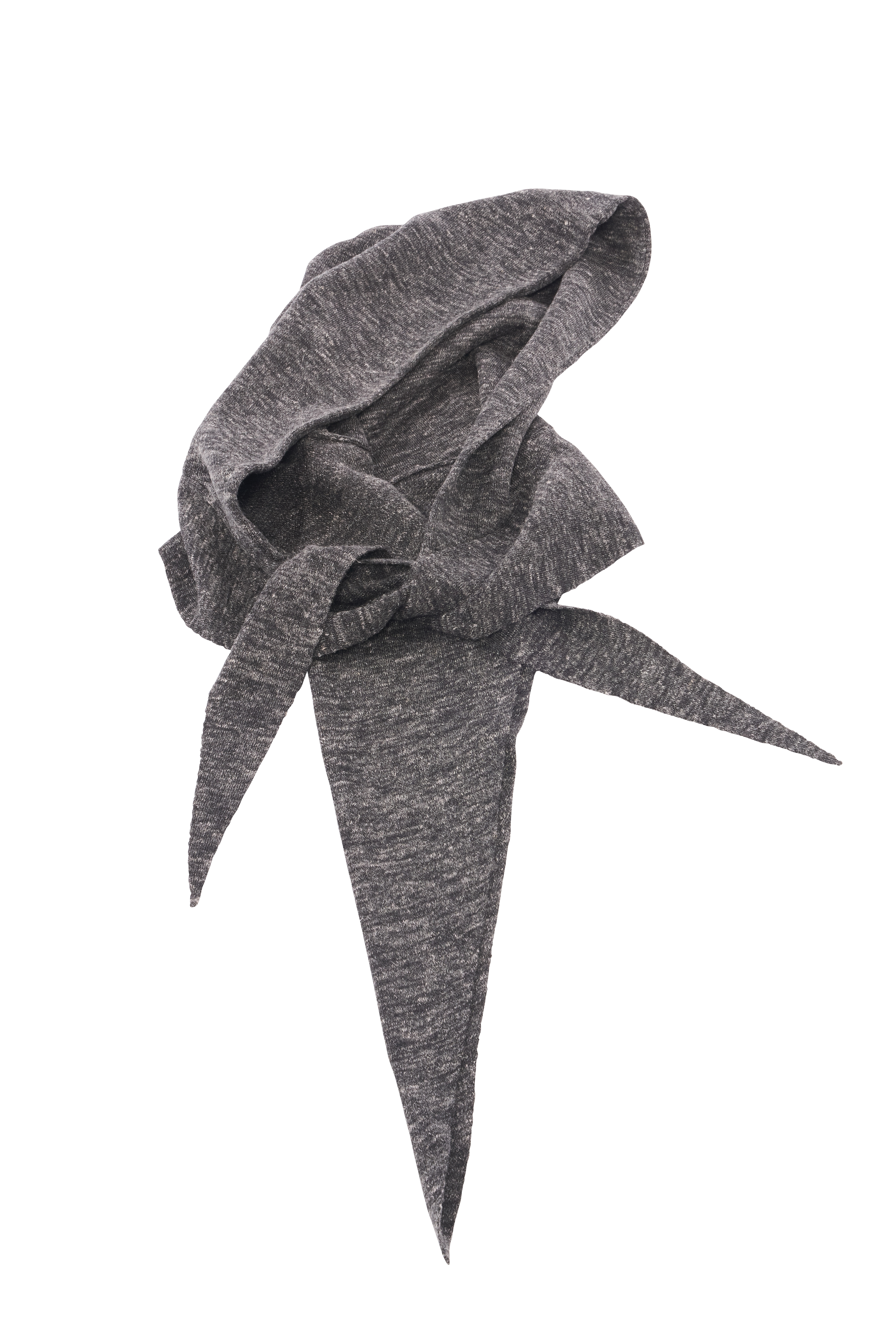 HOODED CRAVAT / HEMP BLEND