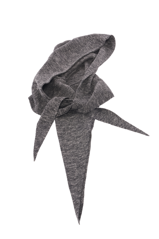 HOODED CRAVAT / HEMP BLEND