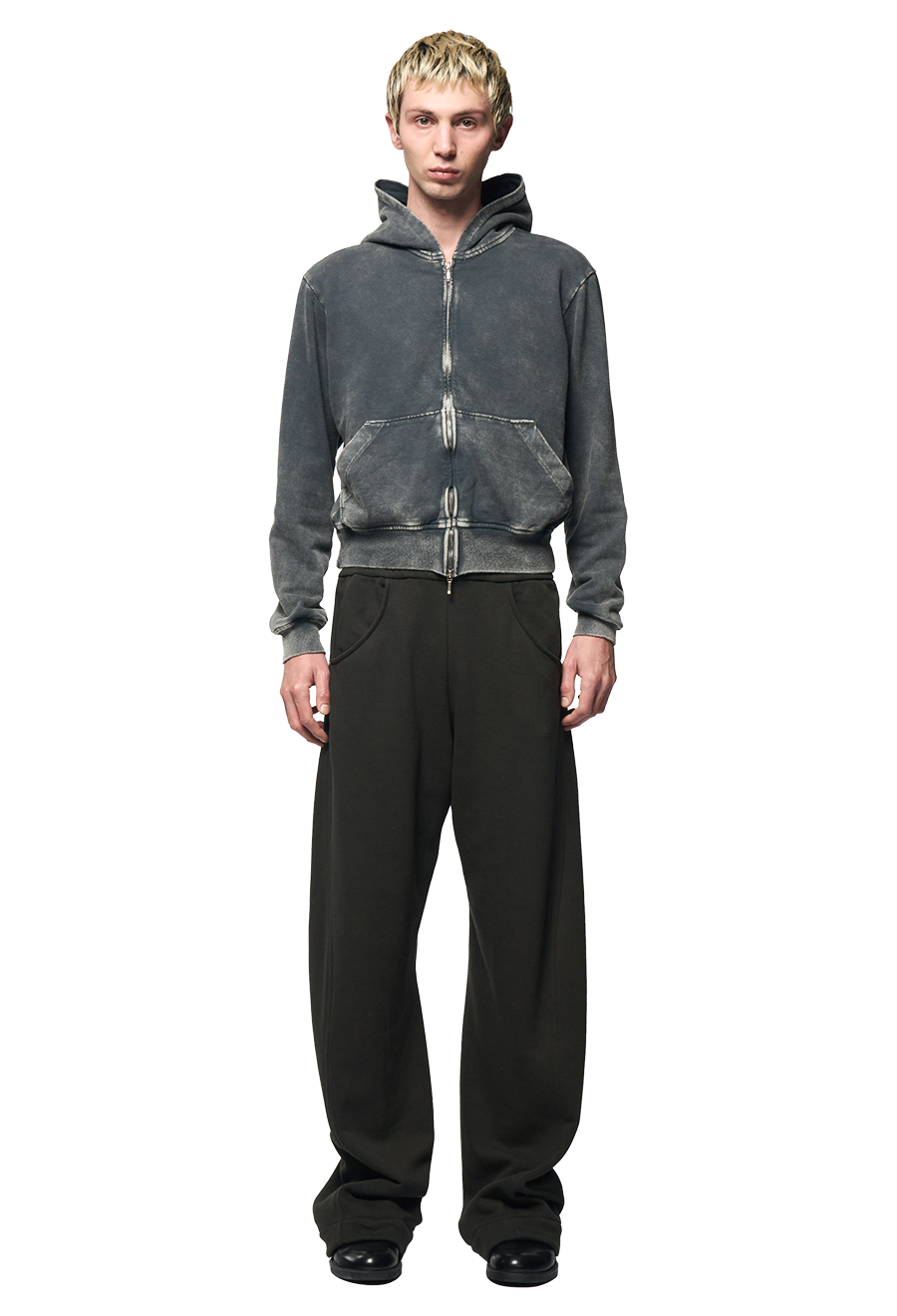 TWISTED LOUNGE PANTS  / DARK BROWN