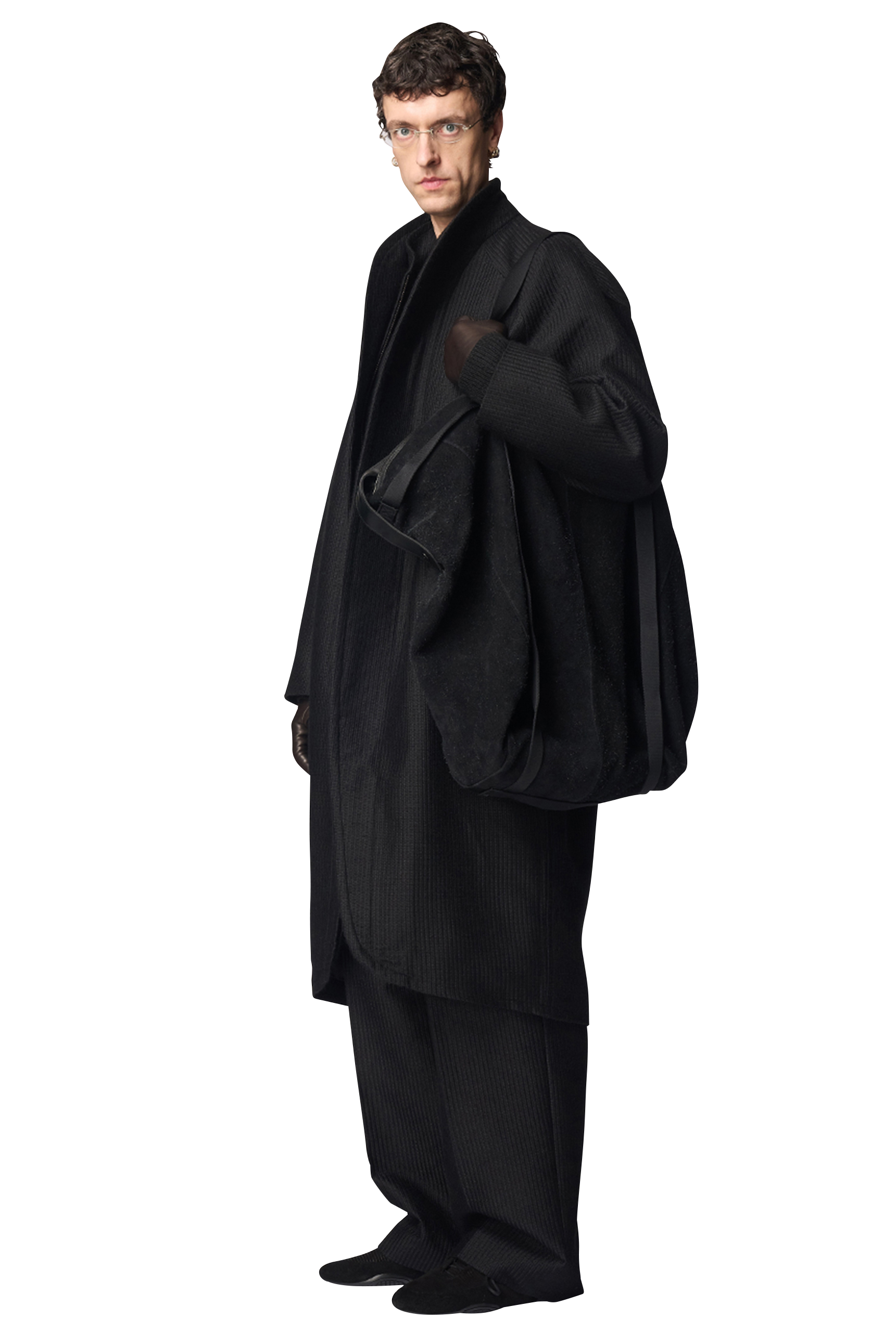 PARACHUTE BAG / ANGORA SUEDE