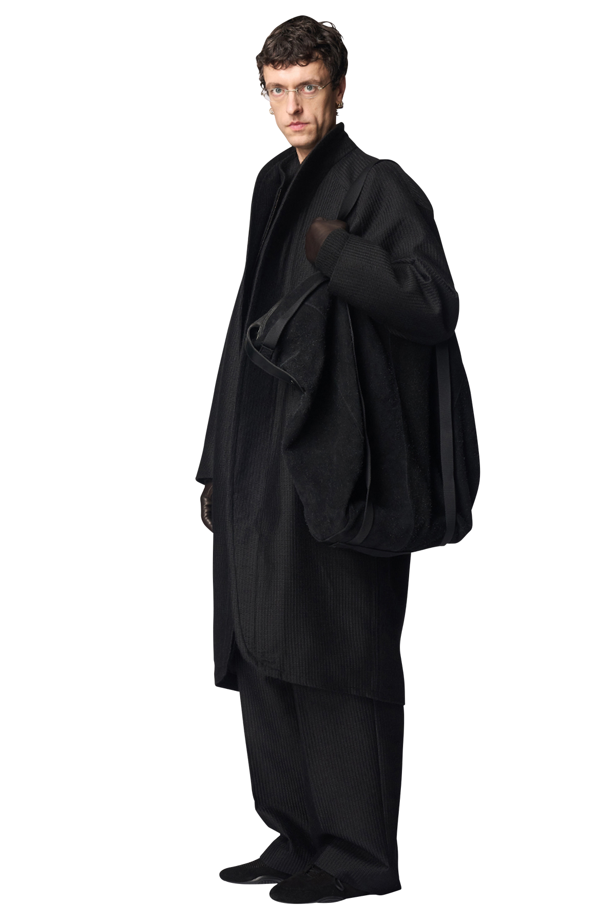 PARACHUTE BAG / ANGORA SUEDE