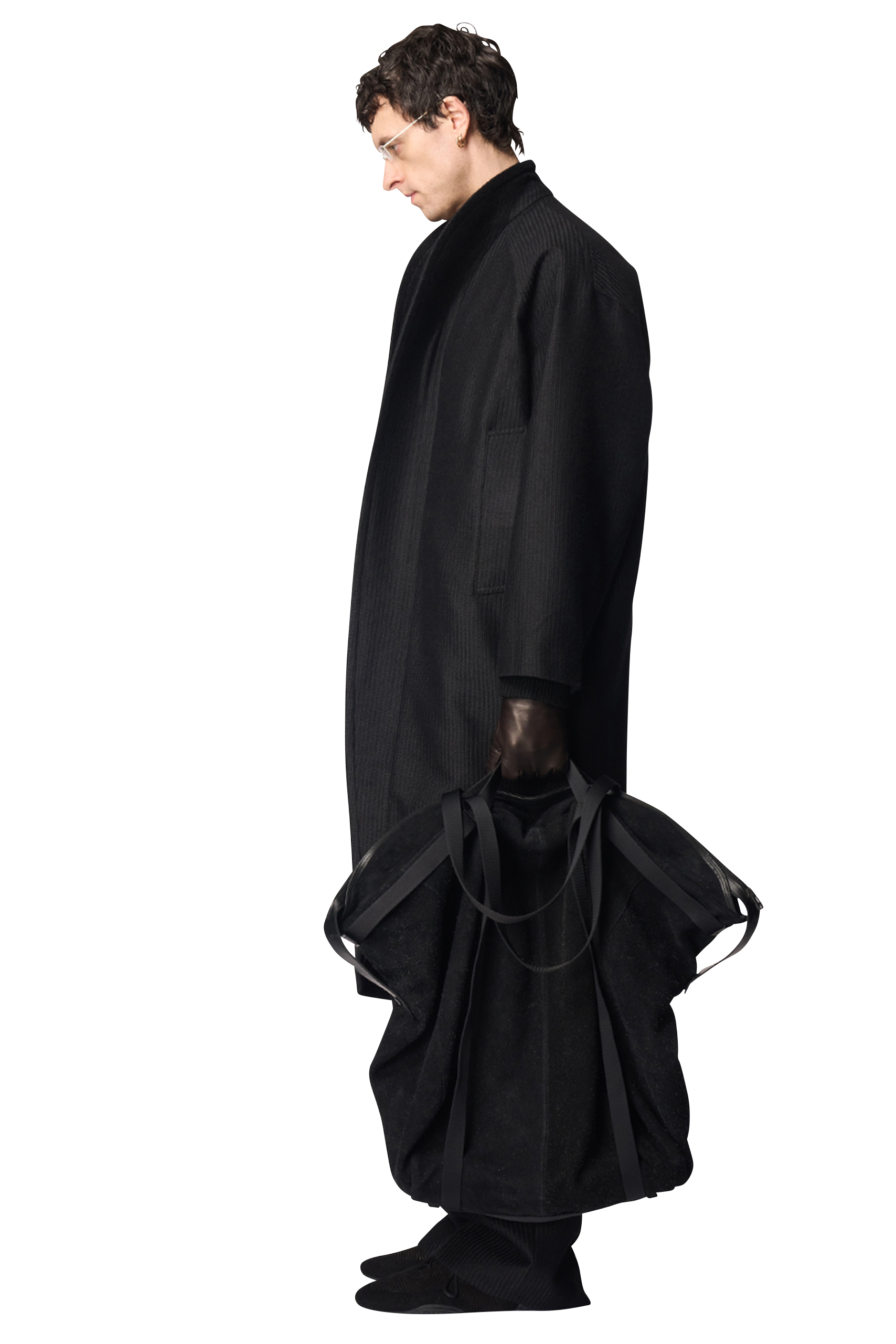 PARACHUTE BAG / ANGORA SUEDE