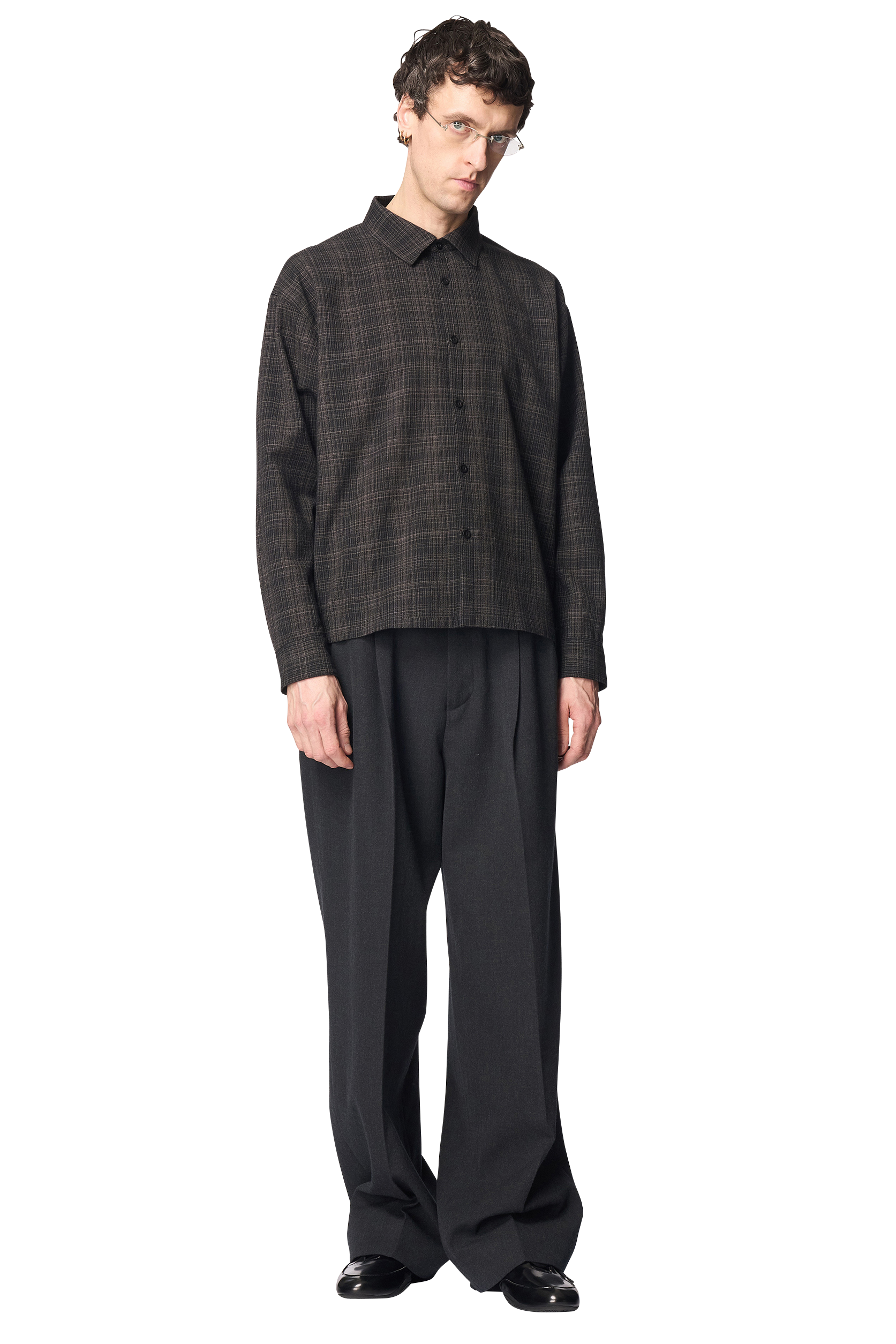 PHILIP SHIRT / WOOL GAUZE