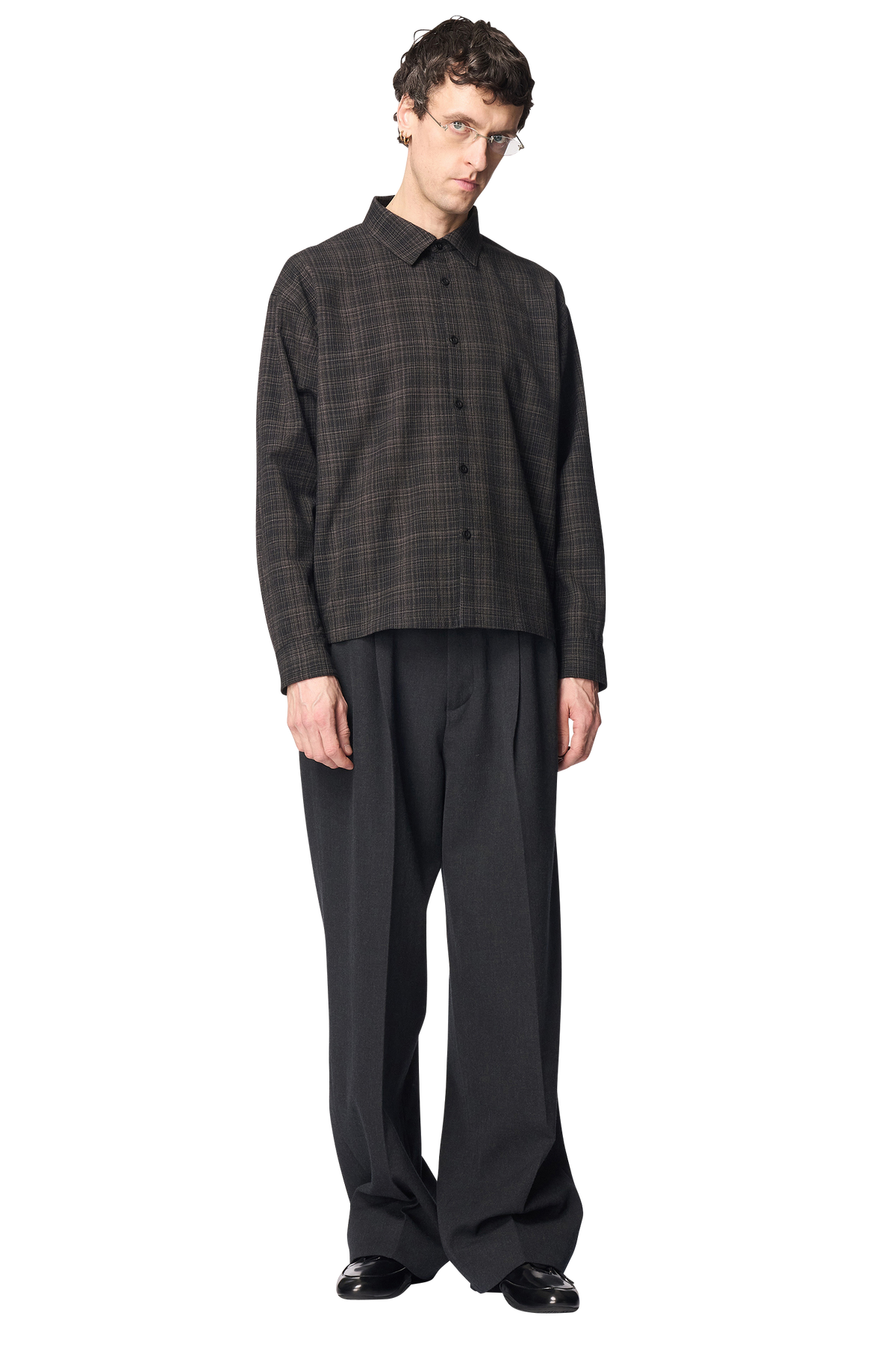 PHILIP SHIRT / WOOL GAUZE