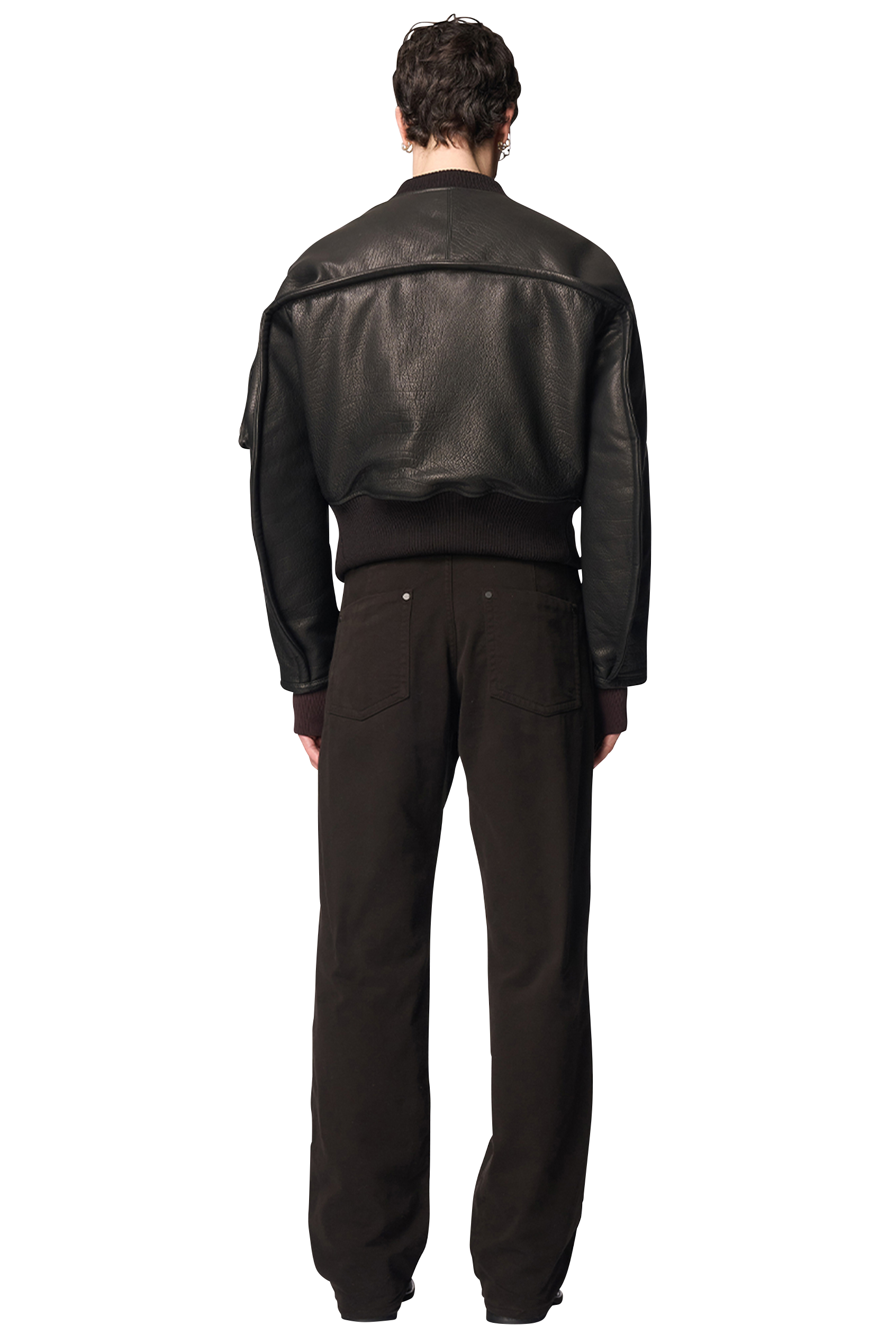 TORQUED FLIGHT JACKET / BUFFALO LEATHER