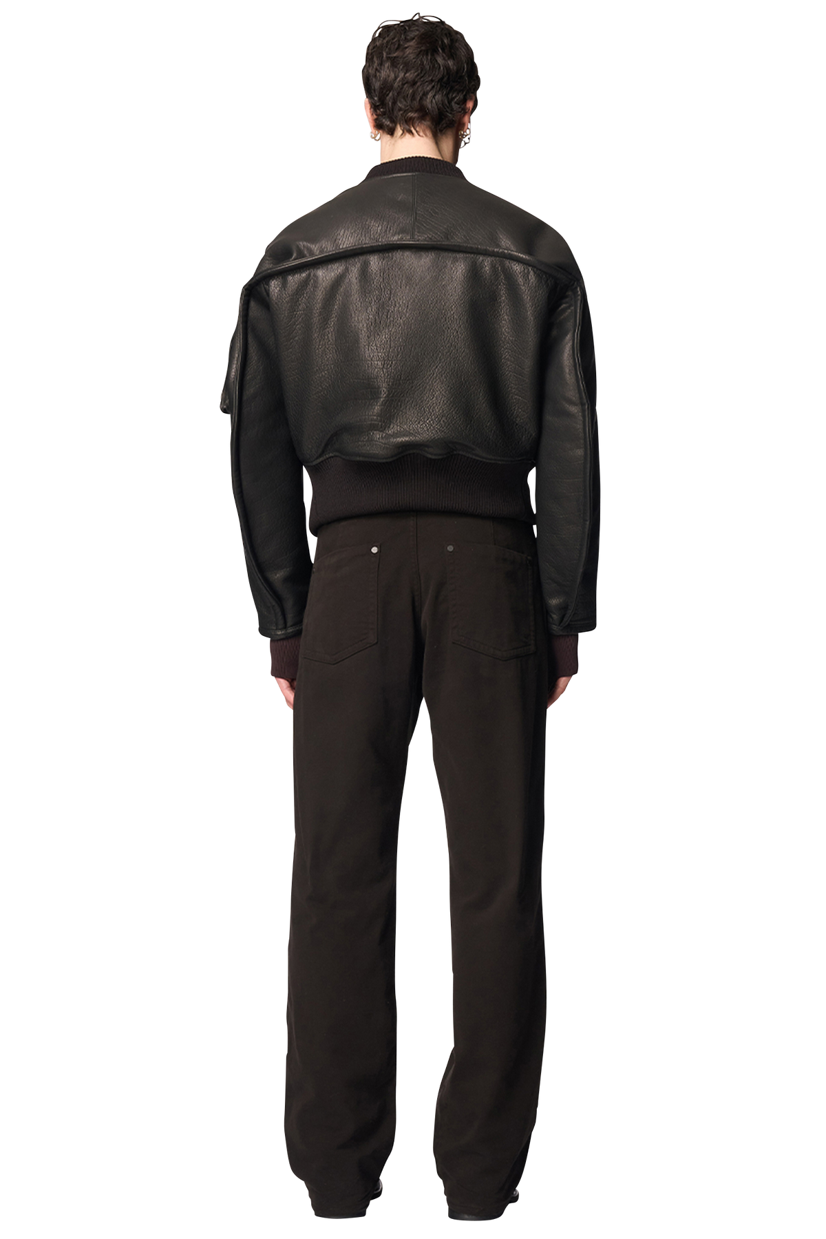 TORQUED FLIGHT JACKET / BUFFALO LEATHER