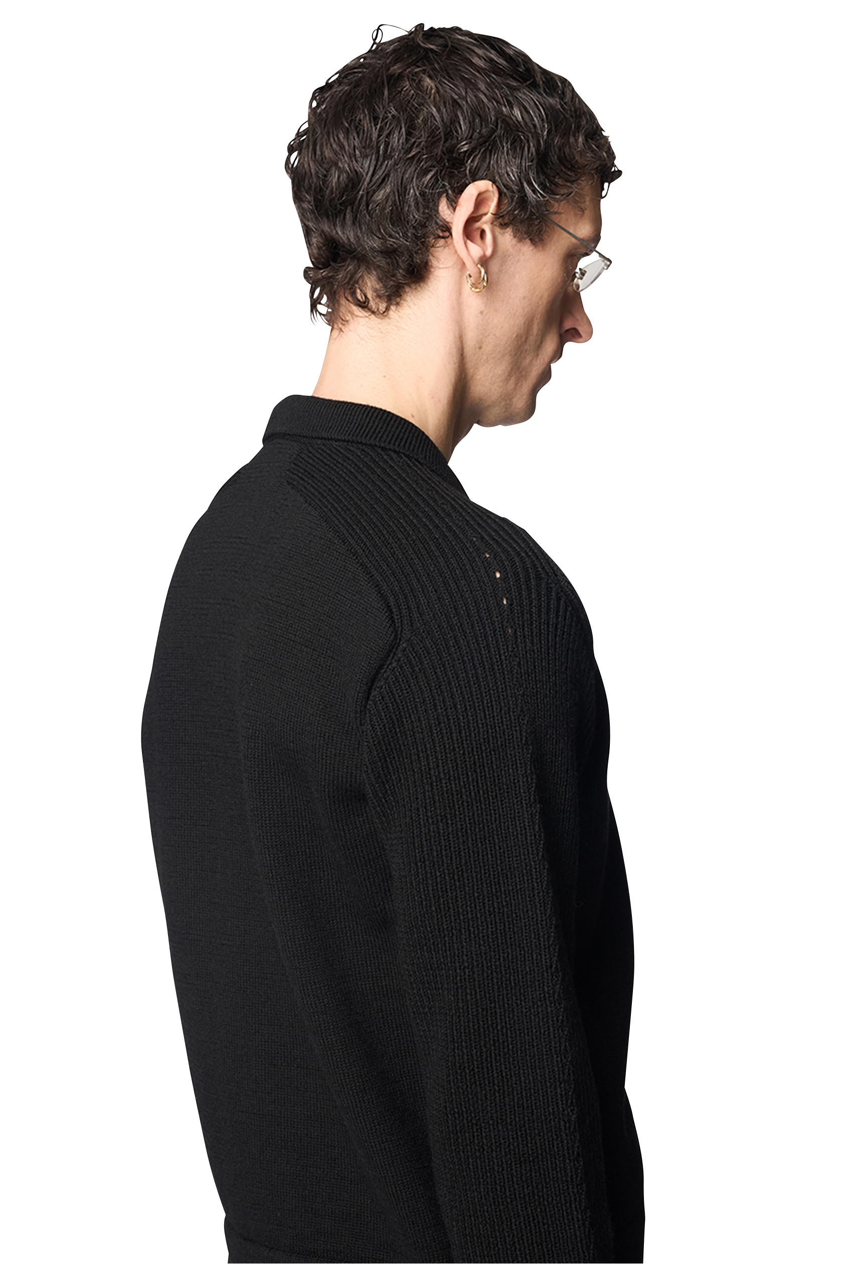TURRELL CARDIGAN / DRY WOOL