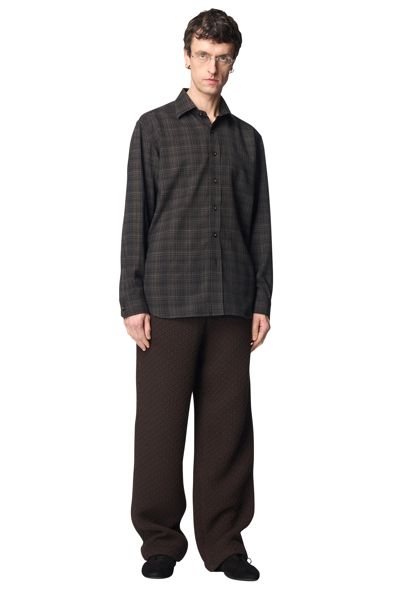 VINCENT SHIRT / WOOL GAUZE